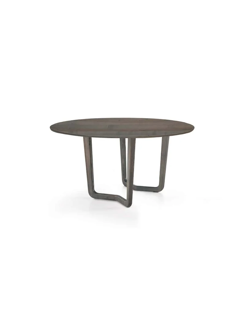 Tavolo VENTO in legno massello Frassino Grigio Cenere 120cm By Oliver B.