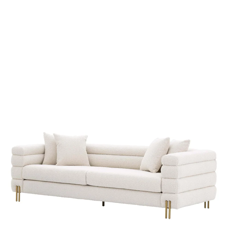 Divano YORK bouclè cream