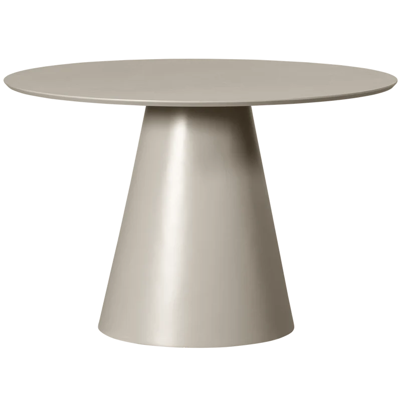Tavolo da pranzo jorre mdf beige antico ø120cm
