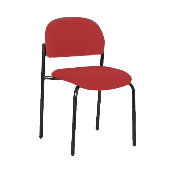 Sedia Marte In Tessuto Rossa