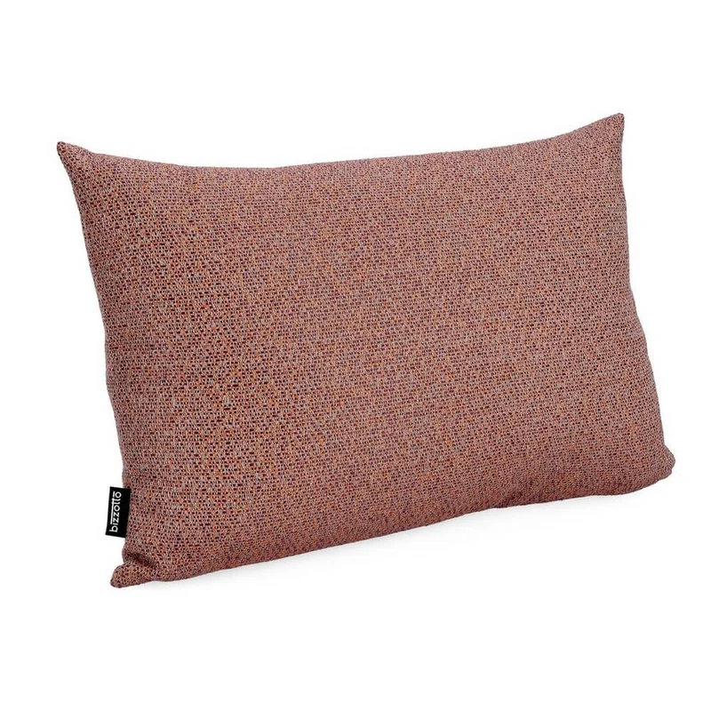 Cuscino da Esterno in Tessuto Idrorepellente Arancio Melange 60x40 cm - SIRIN