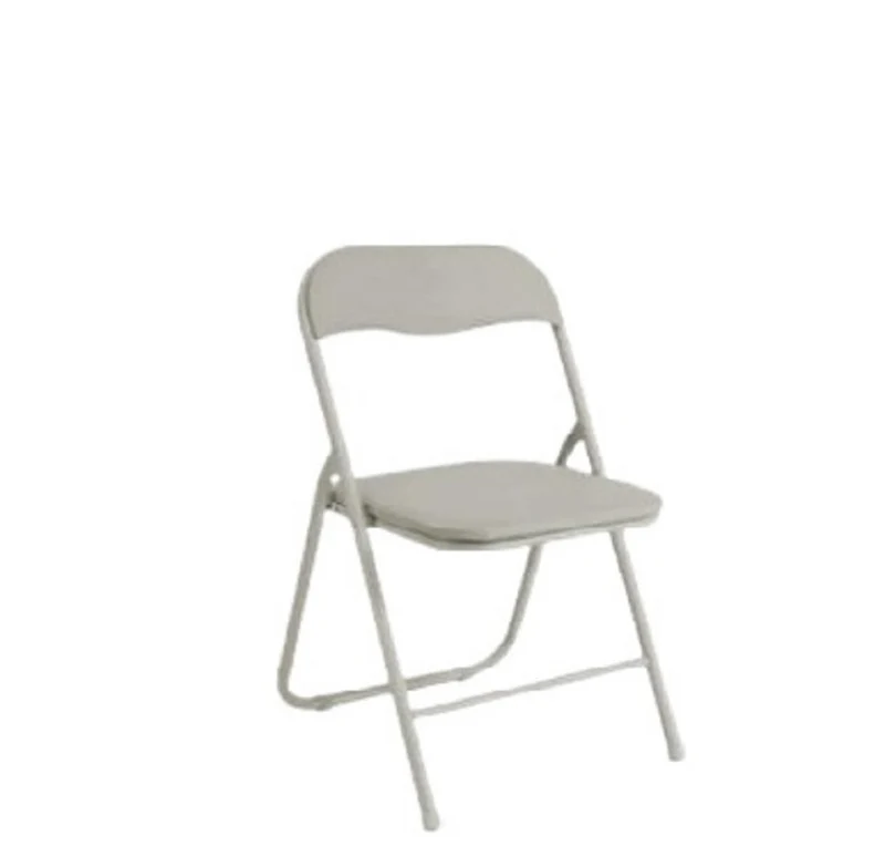 Sedia Polo In Metallo E Pvc Design Nero