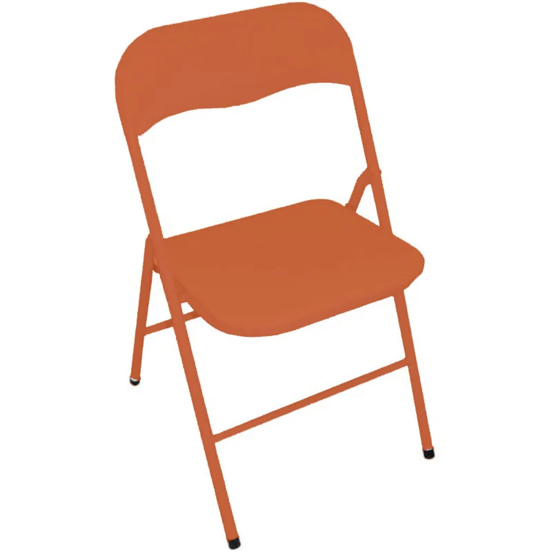 Sedia Polo Pieghevole In Pvc Arancione