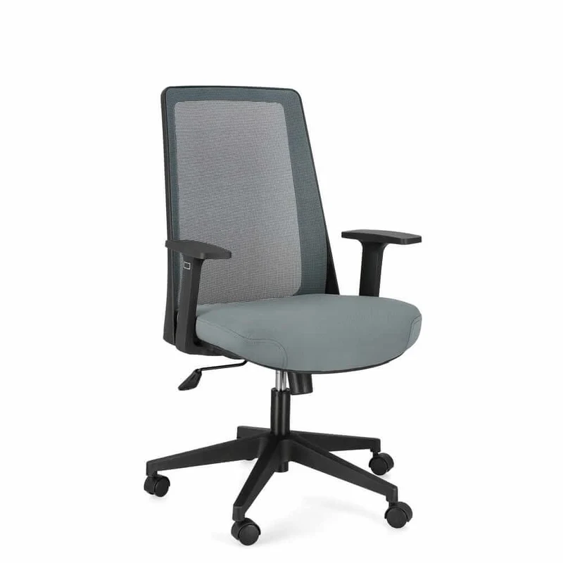 Sedia da Ufficio Ergonomica con Braccioli e Schienale a Rete - THORNE