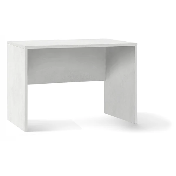 Scrivania Double Bianco 76x69x120 Cm