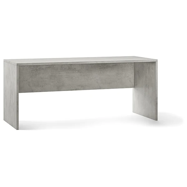 Scrivania Double Cemento 180x69x76 Cm