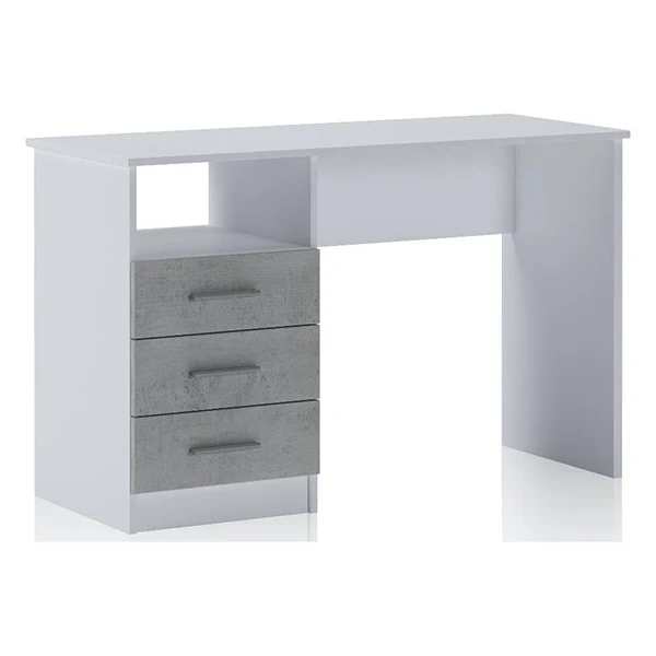 Scrivania Dink 3 Cassetti E 1 Vano 120x48x75 Cm