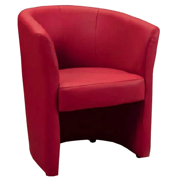 Poltroncina Belize In Tessuto Rosso