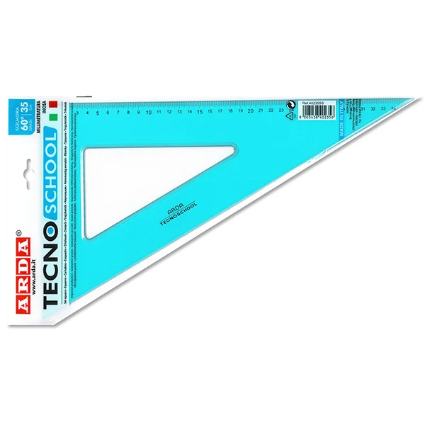 Squadra 60 /35cm Tecnoschool Ss