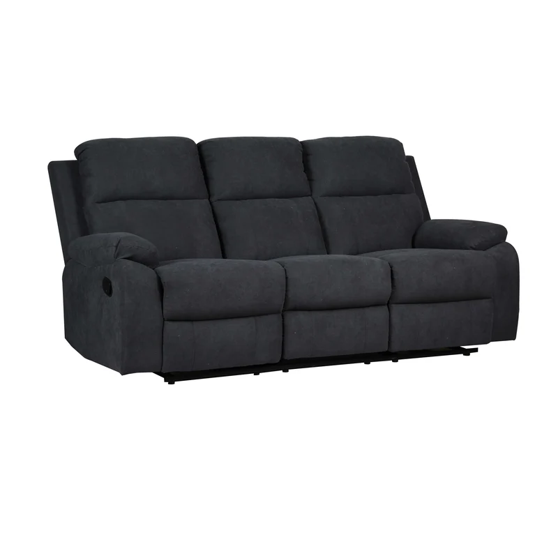 Divano Clorinda Recliner 3 Posti 197x95x98 Cm