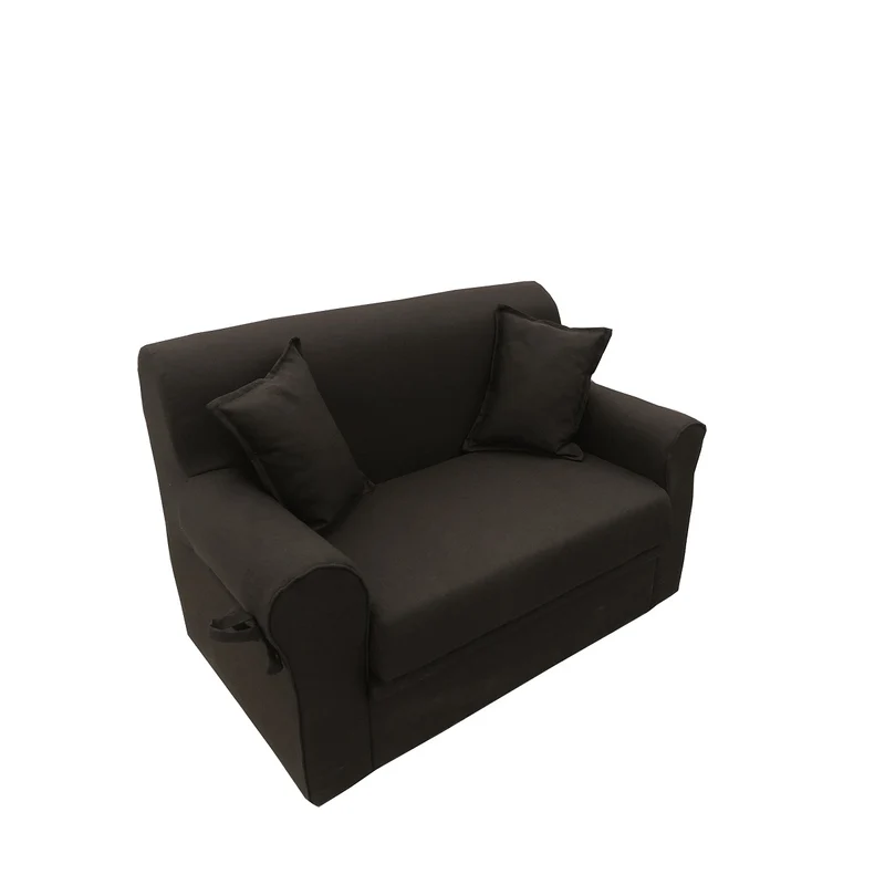 Divano Minu' 2 Posti Marrone 125x82x80 Cm