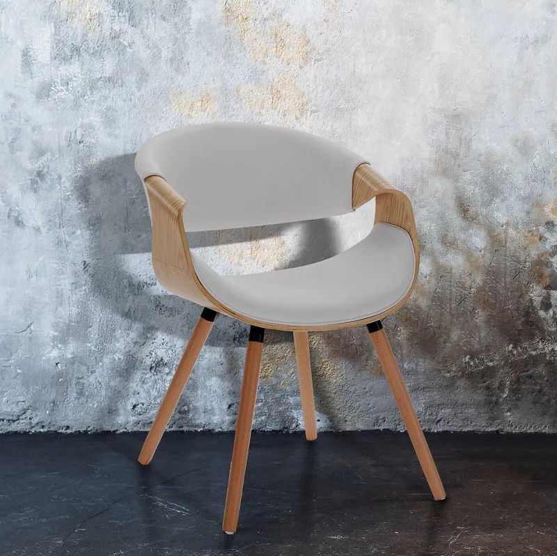 Sedia moderna Once 2 Wood