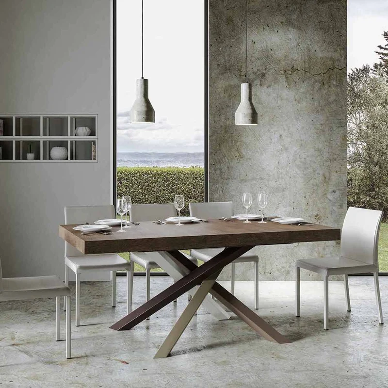 Tavolo allungabile Aberdeen 4C 90x180/440 cm