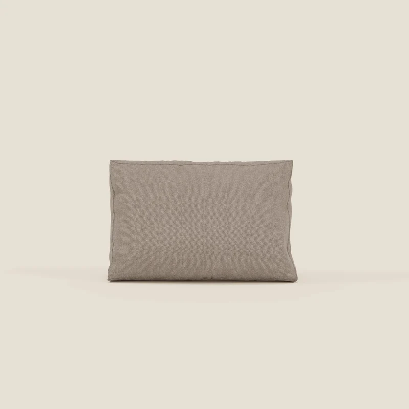 BonBon cuscino schienale – disponibile in 2 misure e tessuto smacchiabile T23 tortora