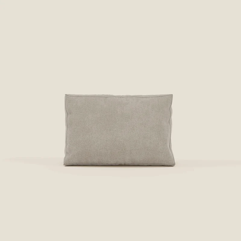 BonBon cuscino schienale – disponibile in 2 misure e tessuto smacchiabile T23 panna