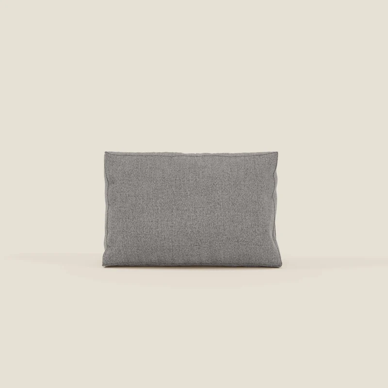 BonBon cuscino schienale – disponibile in 2 misure e tessuto smacchiabile T23 grigio
