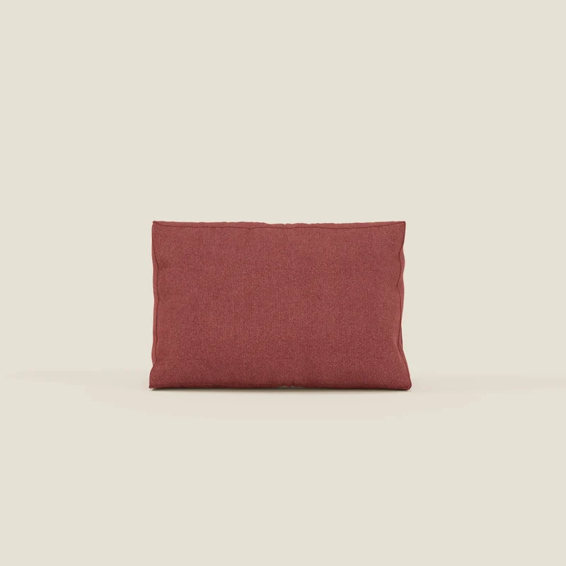 BonBon cuscino schienale – disponibile in 2 misure e tessuto smacchiabile T23 rosso ciliegia