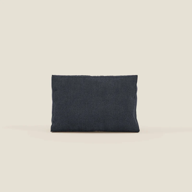 BonBon cuscino schienale – disponibile in 2 misure e tessuto smacchiabile T23 blu ardesia