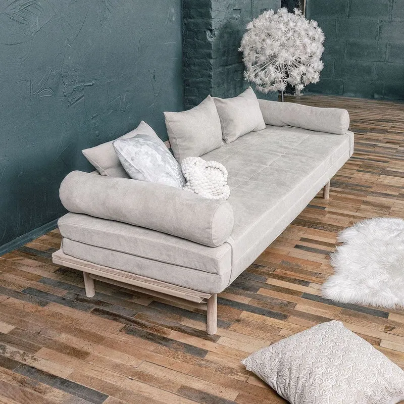 Divano letto in legno Mikkeli