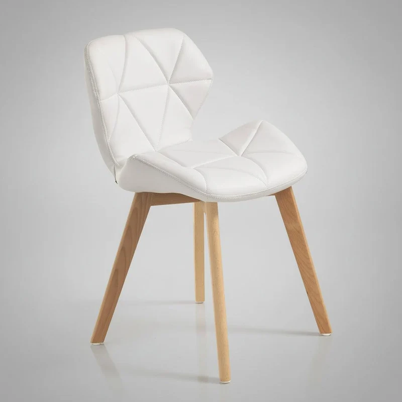 Coppia sedie imbottite Eleanor White