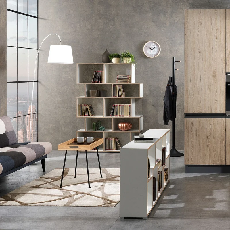 Libreria scaffale in legno Fraine