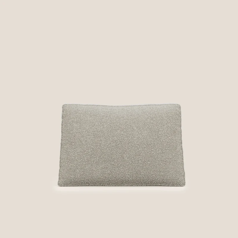 Nettuno cuscino schienale realizzato in tessuto bouclè impermeabile T07 beige