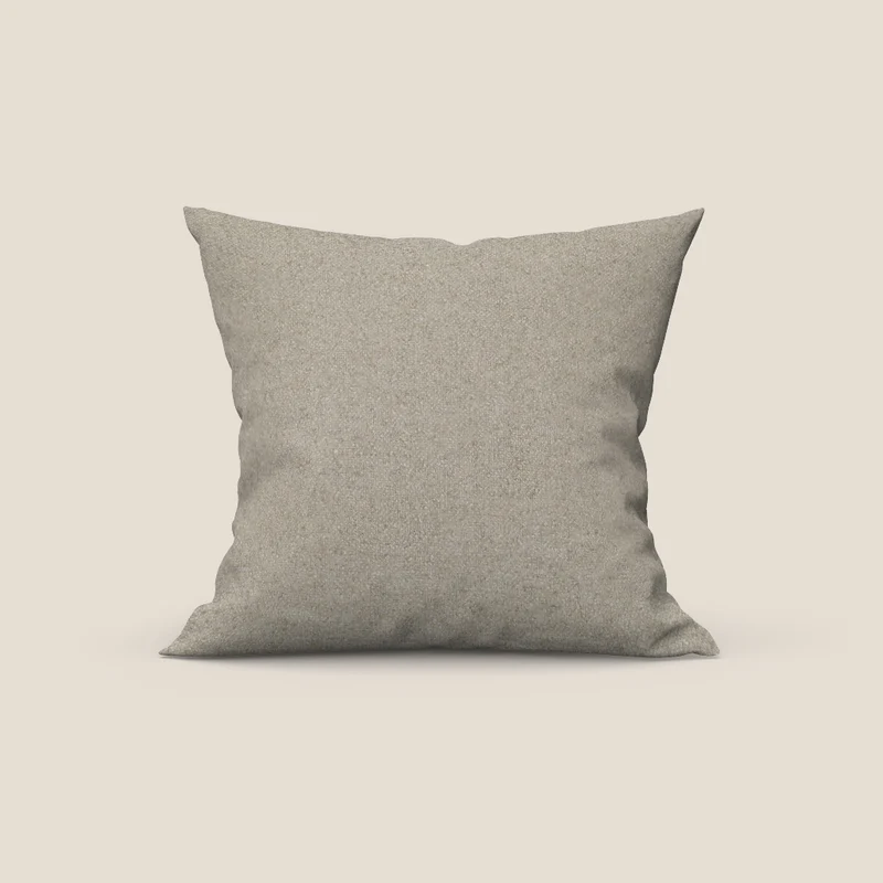 Dalt cuscino disponibile in diversi colori realizzato in bouclé morbido impermeabile T07 beige