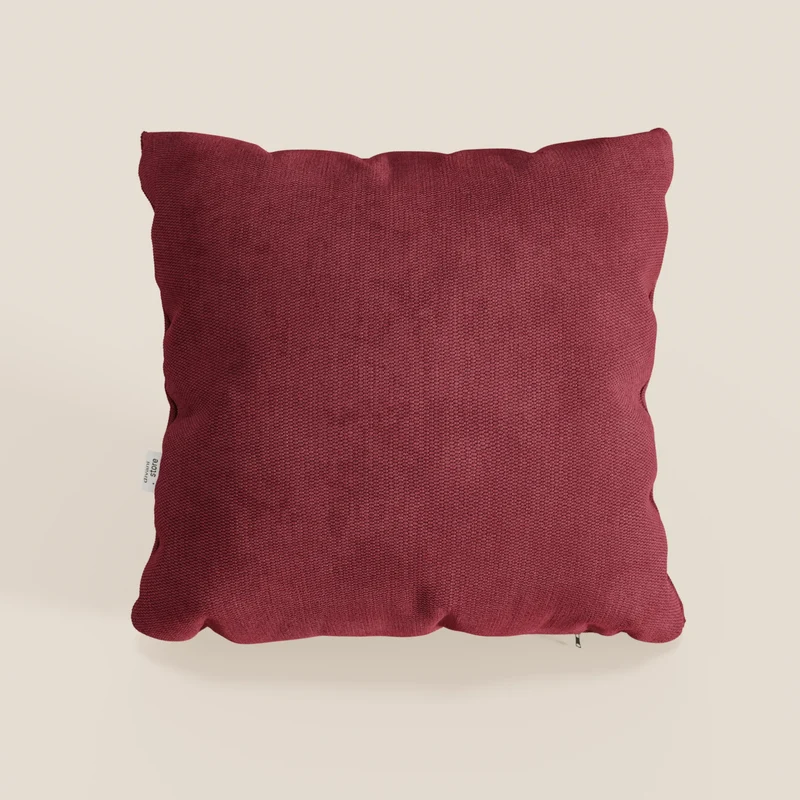 Miami cuscino disponibile in diversi colori realizzato in morbido tessuto impermeabile T14 rosso