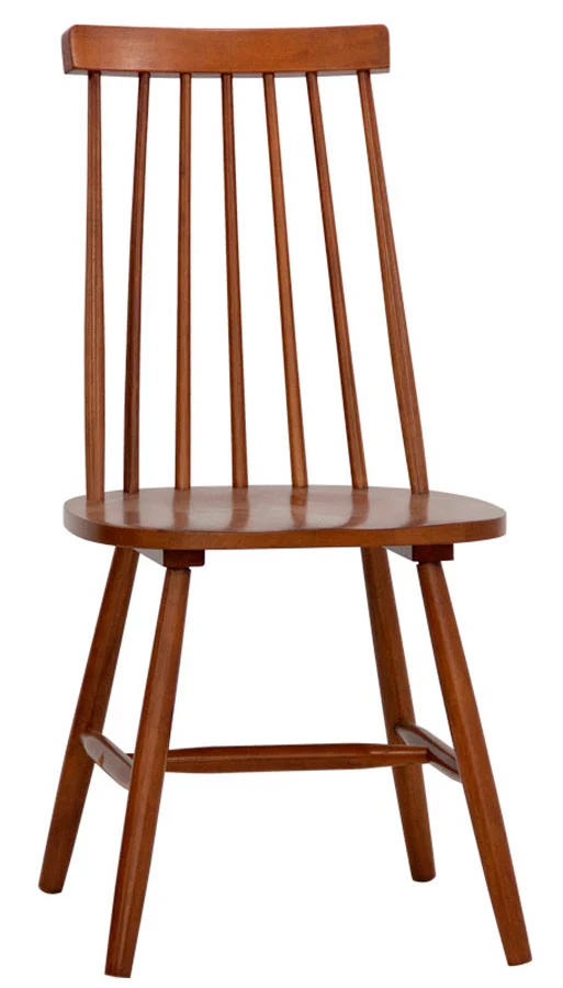 Set da 2 Sedia in legno classica schienale alto cm 44x43x89h - vari colori