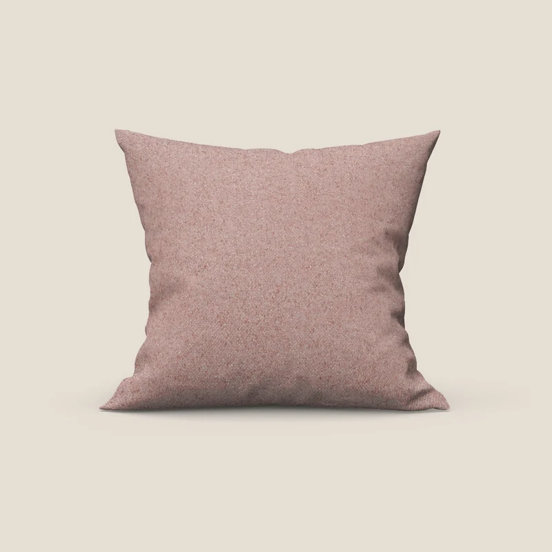 Dalt cuscino disponibile in diversi colori realizzato in bouclé morbido impermeabile T07 rosa
