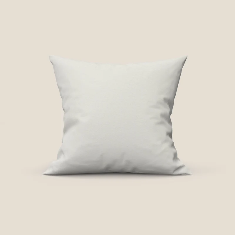 Florida cuscino disponibile in diversi colori realizzato in ecopelle resistente impermeabile T04 bianco