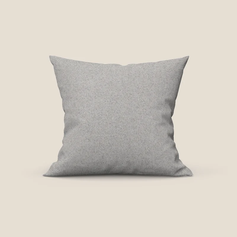 Dalt cuscino disponibile in diversi colori realizzato in bouclé morbido impermeabile T07 grigio