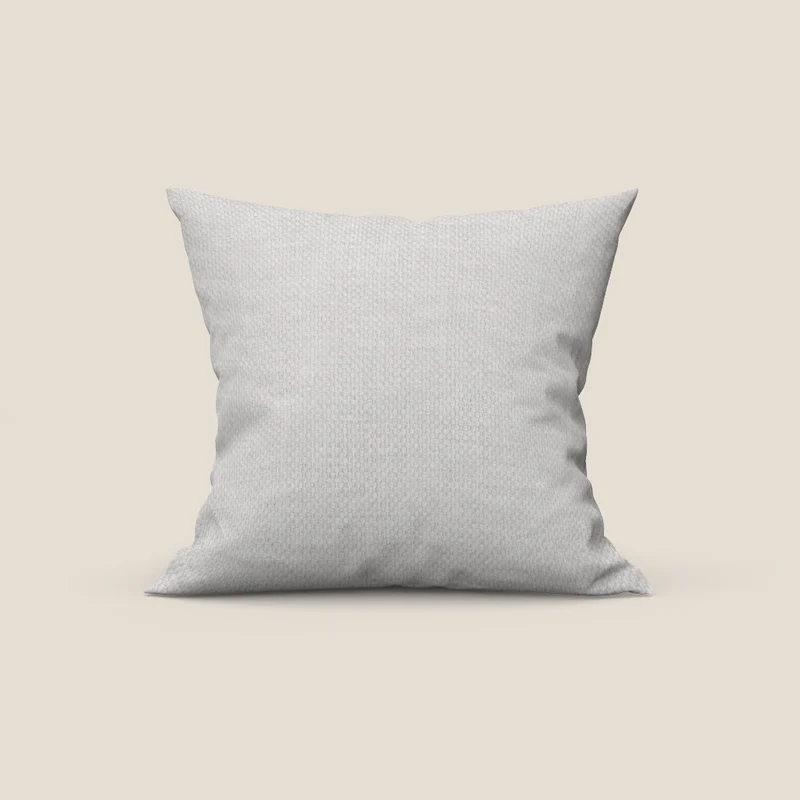 Tauro cuscino disponibile in diversi colori in tessuto misto cotone smacchiabile T18 bianco