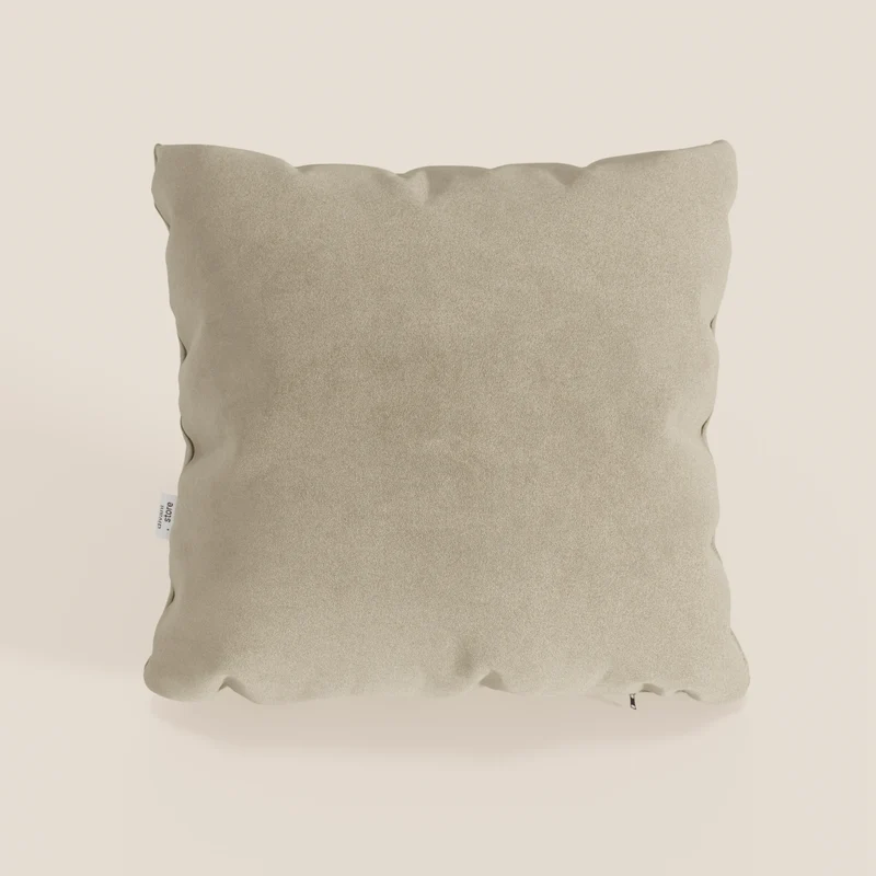 Jazz cuscino disponibile in diversi colori realizzato in microfibra tecnica smacchiabile T11 beige
