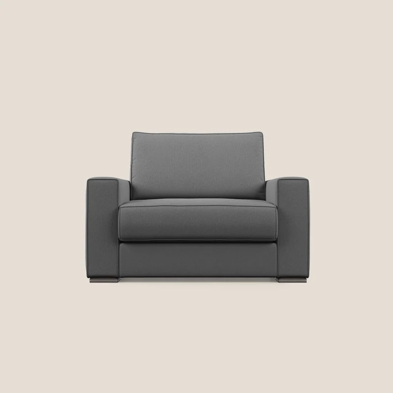 Dream poltrona letto in tessuto smacchiabile T05 antracite