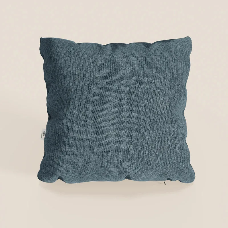 Destiny cuscino disponibile in diversi colori realizzato in tessuto morbido impermeabile T02 petrolio