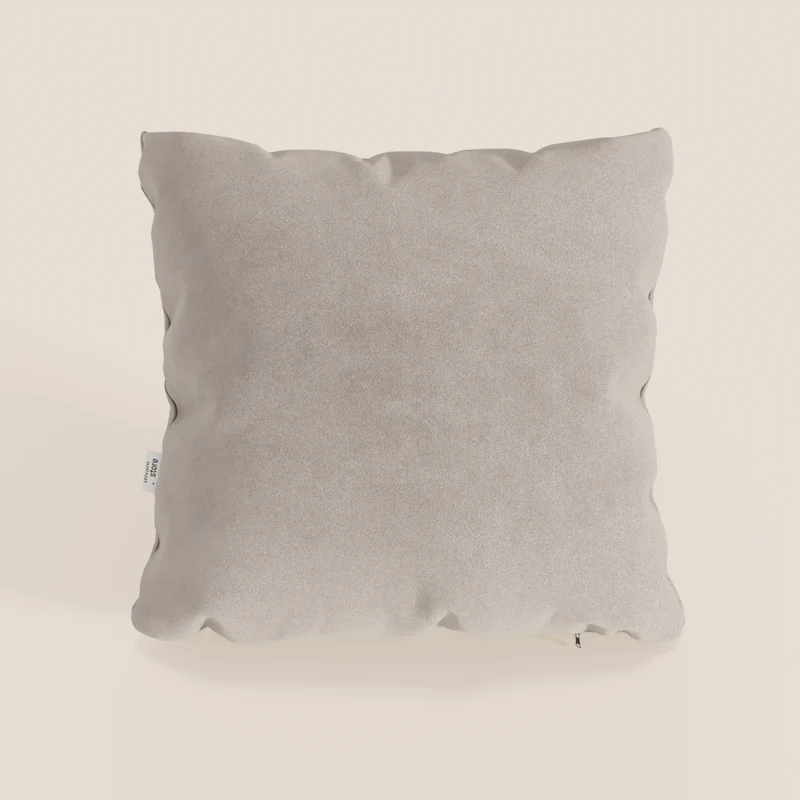 Jazz cuscino disponibile in diversi colori realizzato in microfibra tecnica smacchiabile T11 tortora