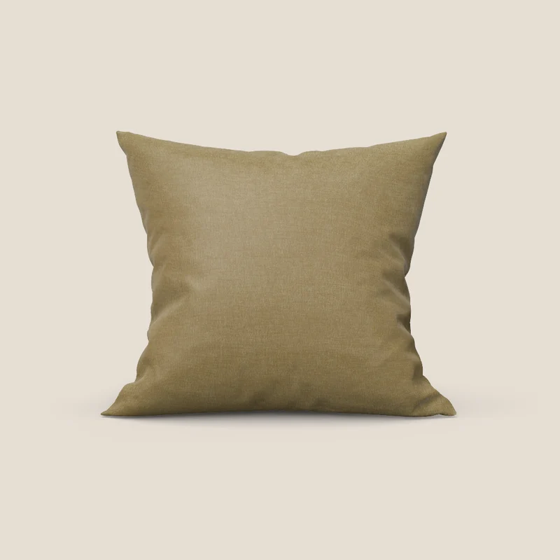 Aspen cuscino disponibile in diversi colori in elegante tessuto morbido smacchiabile T17 giallo