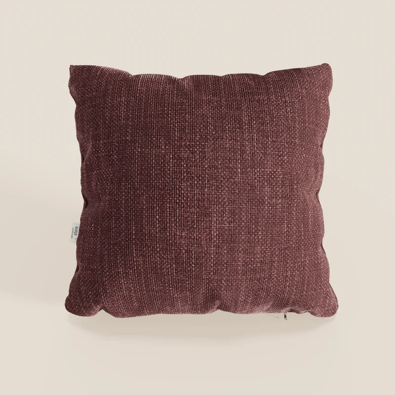 Lyon cuscino disponibile in diversi colori realizzato in morbido tessuto intrecciato impermeabile T06 rosso