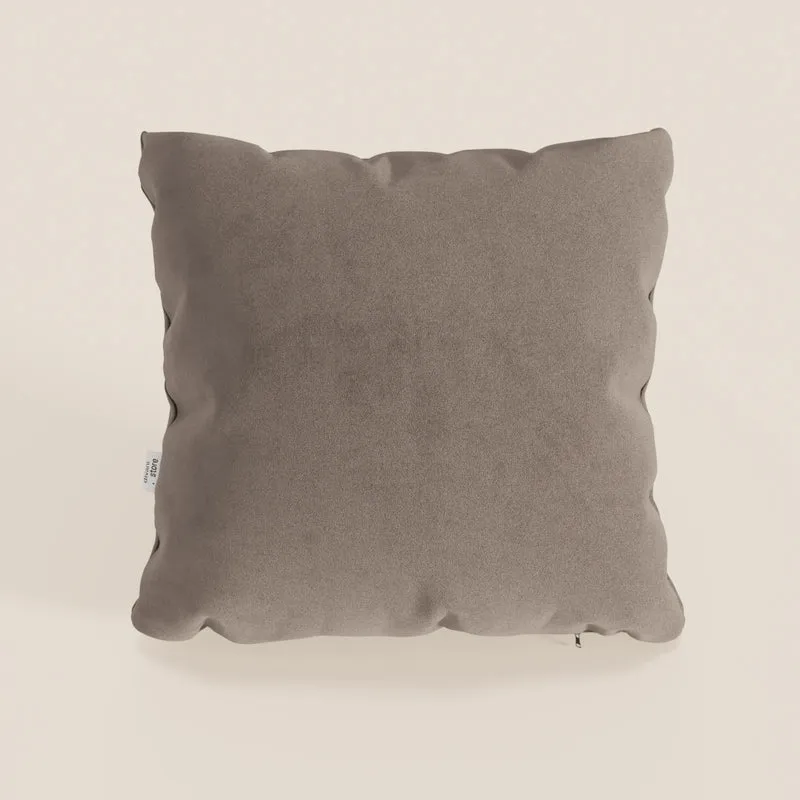 Jazz cuscino disponibile in diversi colori realizzato in microfibra tecnica smacchiabile T11 marrone