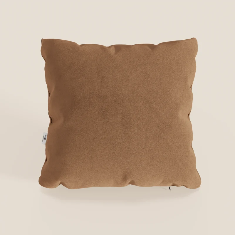 Jazz cuscino disponibile in diversi colori realizzato in microfibra tecnica smacchiabile T11 cuoio