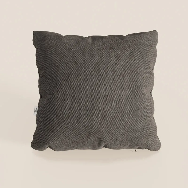 Miami cuscino disponibile in diversi colori realizzato in morbido tessuto impermeabile T14 marrone