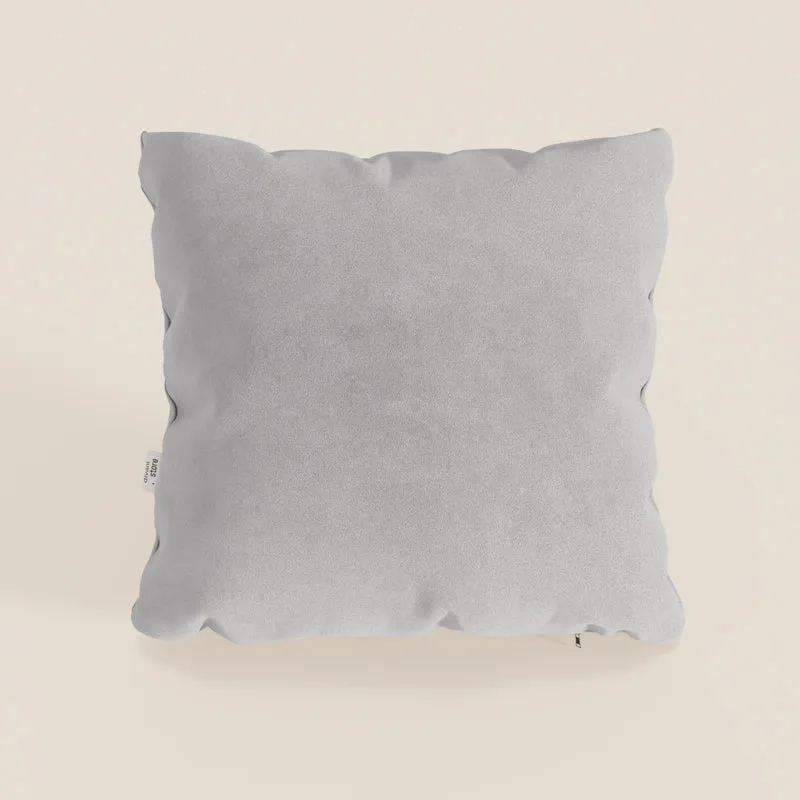 Jazz cuscino disponibile in diversi colori realizzato in microfibra tecnica smacchiabile T11 grigio chiaro