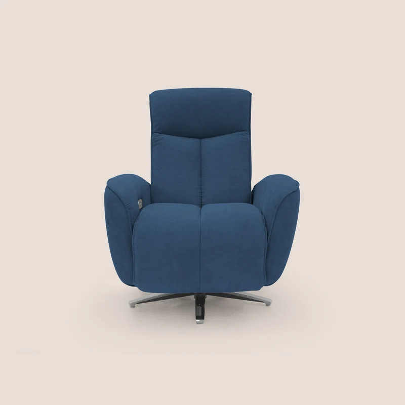 EVA Poltroncina RELAX in morbido tessuto impermeabile T02 blu