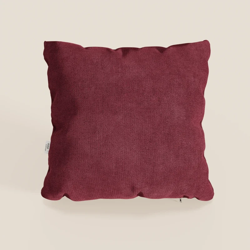 Destiny cuscino disponibile in diversi colori realizzato in tessuto morbido impermeabile T02 rosso