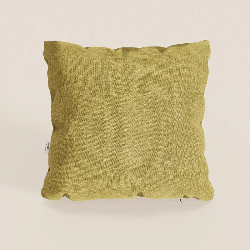 Destiny cuscino disponibile in diversi colori realizzato in tessuto morbido impermeabile T02 giallo