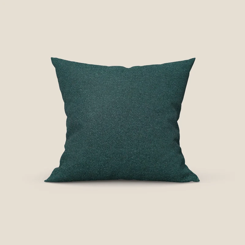 Dalt cuscino disponibile in diversi colori realizzato in bouclé morbido impermeabile T07 verde