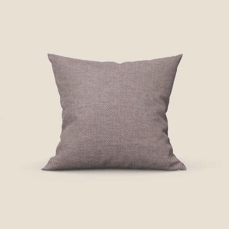 Tauro cuscino disponibile in diversi colori in tessuto misto cotone smacchiabile T18 rosa