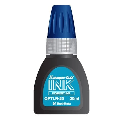 Ricarica inchiostro blu da 20 ml per timbri pre-inchiostrati Buffetti