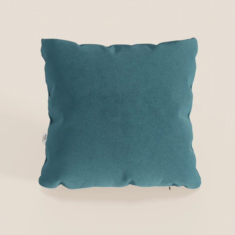 Jazz cuscino disponibile in diversi colori realizzato in microfibra tecnica smacchiabile T11 petrolio